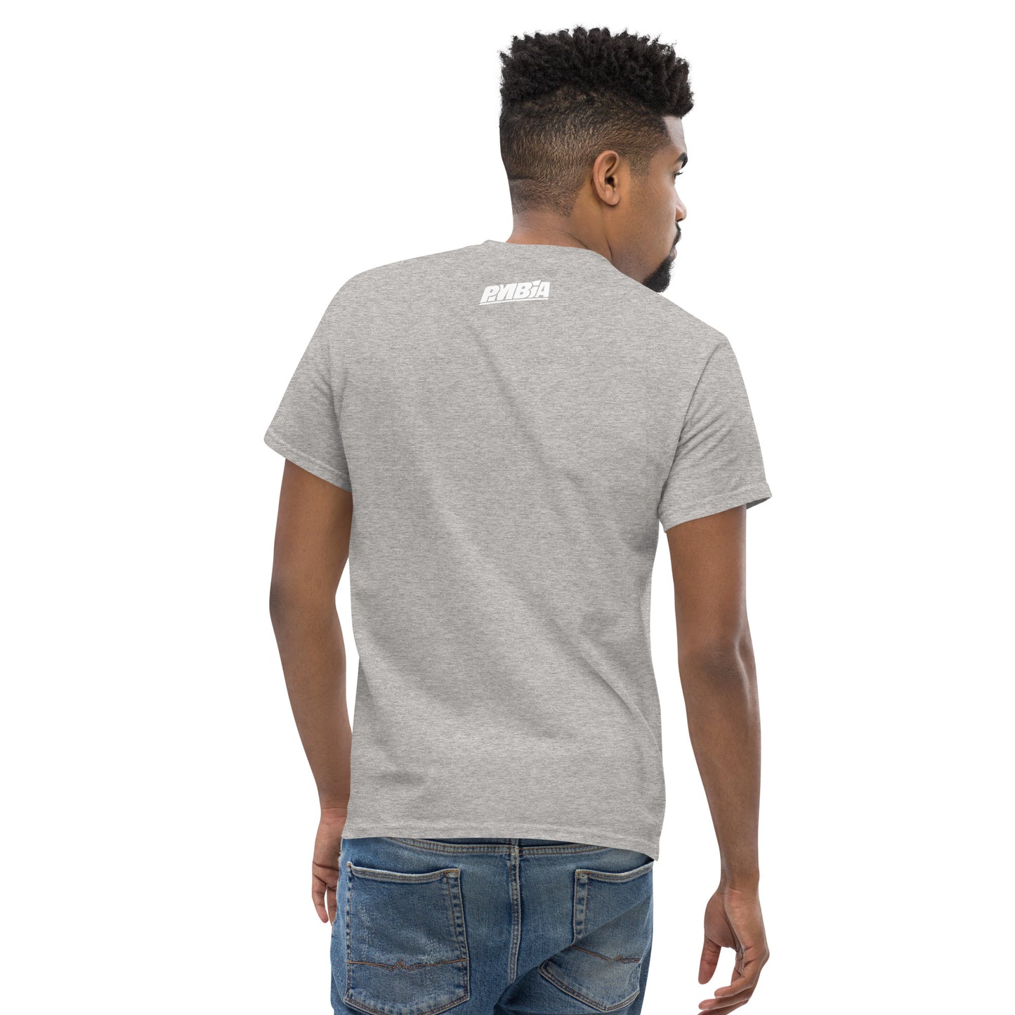 White Logo Men's classic tee