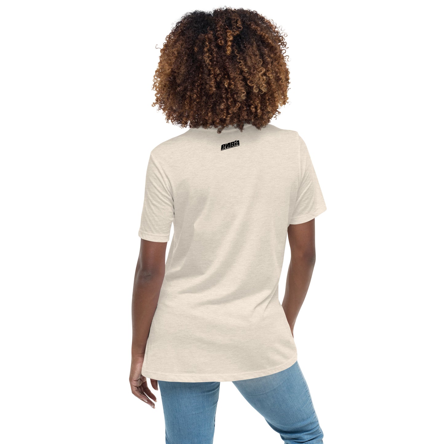 W's Black Logo Relaxed T-Shirt